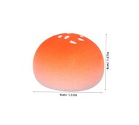 ELAYARD 2 Pièces Powder Puff Non Absorbent Makeup Sponge For Face Foundation And Powder Bread Shaped For Dry And Wet Use Practical Cosmetic Applicator