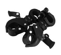 ELAYARD 2 pièces Support de Canne pour Déambulateur et Scooter Électrique Plastique et Métal Porte-béquille Léger et Portable pour Personnes Âgées Installation Facile Lot