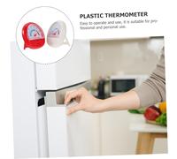 ELAYARD 2 pièces Thermomètres Réfrigérateur Plastique Portable Mesure Température Précise pour Congélateur et Glacière Camping