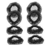 ELAYARD 20 pièces Filets à Chignon Élastiques pour Danse et Travail Filets Cheveux Invisibles pour Bun Accessoires Pratiques pour Infirmières Hôtesses et Ballerines