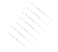 ELAYARD 20 pièces Pinces Plastique pour Reliure Clips de Fichier pour Papier Fournitures de Bureau Transparentes Organiseur de Documents Facile à Utiliser