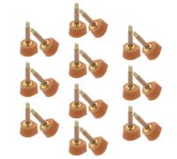 ELAYARD 20pièces Embouts de Talon Tpu pour Chaussures Féminines Réparation Anti-usure et Antidérapante Kit de Rechange pour Talons Hauts Compatible avec Différents Types
