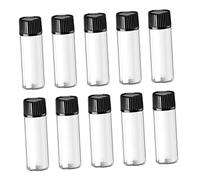 ELAYARD 24pièces Flacons De Voyage Verre Mini Pour Huile Cosmétiques Et Échantillons Avec Bouchon Étanche Et Distributeur
