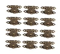 ELAYARD 25 Ensembles Vintage Shell Shaped Iron Buckle For Wooden Jewelry And Gift Boxes Strong Retro Lock For Decoration And Secure Closure