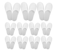 ELAYARD 28 paires Pantoufles Jetables Épaisses Antidérapantes à Bout Fermé Souliers Légers EVA pour Invités Hôtel Spa Voyage et Fêtes Unisexe Unique