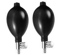 ELAYARD 2pièces Ampoule De Gonflage Avec Valve De Décharge Tensiomètre Manuel Lot De Ampoules De Rechange Pour Pompe à Air