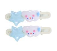 ELAYARD 2pièces Barrettes Mignonnes Pour Filles Forme De Et Étoile Accessoires Capillaires Kawaii Pour Adolescents Et Jeunes Filles Style Adorable Et Doux