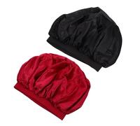ELAYARD 2pièces Souple Chimio Doublure Satin Confortable Deux Lot Chemo Cap Soft Women Chemotherapy Satin Lining Two Pack