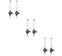 ELAYARD 3 Ensembles Débitmètre De Gaz Pour Argon Et Dioxyde De Outil De Mesure Portable Avec Échelle Régulateur De Flux Industriel Facile À Utiliser 2 Pièces * 3