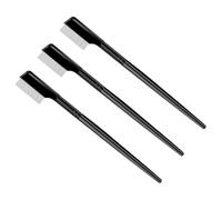 ELAYARD 3 pièces Peigne à Cils Acier Inoxydable Brosse à Sourcils Denses et Portable Outil de Maquillage Pratique pour Séparer et Définir Cils et Sourcils
