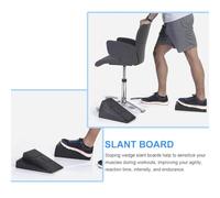 ELAYARD 3 pièces Planche Inclinée Professionnelle pour Étirement Mollets Squat Multifonction pour Fitness Planche Pilates Ajustable pour Récupération Cheville et Mollet Équipement Maison