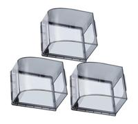 ELAYARD 3 pièces Protection Prise Extérieure Étanche Cache Prises Électriques Transparentes Protège Extérieur Éclaboussures pour Maison Bureau