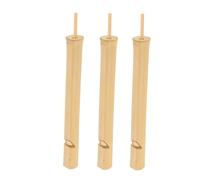 ELAYARD 3 pièces Sifflet Oiseau Miniature Bambou Flûte Musicale et Sensoriel pour Garçon Fille Développement Motricité Fine Jeu Extérieur pour Garçons et Filles
