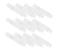 ELAYARD 30 Pièces jeu de craie pince à craie portable titulaire clair support de stockage réutilisable Plastique Transparent
