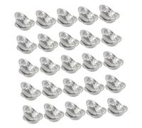 ELAYARD 300 pièces Moules à Tartelettes Aluminium Jetables Moules Aluminium Résistants Haute Température Accessoires de Pâtisserie pour Cupcakes Muffins Tartes et Œufs