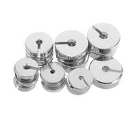 ELAYARD 35 Pièces Hooked Calibration Weight Set Precise Weights For Laboratory And Educational Science Experiments Physics Mechanics