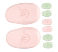 ELAYARD 4 paires Cache-oreilles Silicone Réutilisables Protection Auditive Étanche Haute Température pour Teinture et Coiffage Léger et Usage Salon et Maison