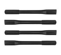 ELAYARD 4 Pièces Accessoires de Frein pour Fauteuil Roulant Leviers Allongés Antidérapants Compatibles avec Freins de Chaise de Transport Légers et Durables pour Personnes Âgées et