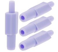 ELAYARD 4 pièces Connecteur de Tube pour Tire-lait Électrique Adaptateur Compact Violet Compatible Multi-marques Léger et Portable pour Allaitement