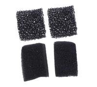 ELAYARD 4 Pièces Éponge de Maquillage Noire Professionnelle Mousse Souple et Flexible pour Spéciaux Halloween Cosplay et Maquillage Cicatrice Réaliste