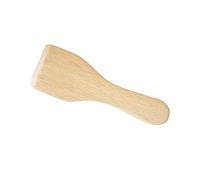 ELAYARD 4 pièces Lot Spatules Bois de Hêtre Naturel Ustensiles de Cuisine Non-antiadhésifs Petites Palettes de Beurre Robustes et Résistantes pour Cuisson Sans Rayures