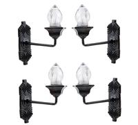 ELAYARD 4 pièces Lumière Chaude Décoration Paysagère DIY pour Table et Mini Maison