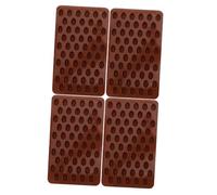 ELAYARD 4 Pièces Moule Silicone Grains de Café Flexible et Compact pour Chocolat Bonbons Pâtisserie et Décoration de Gâteaux DIY