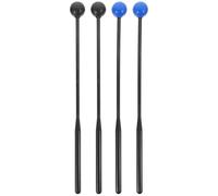 ELAYARD 4 pièces Percussion Mallets For Tongue Drum And Marimba Music Drumsticks Set For Children Smooth Surface Reducing Wrist Fatigue And Xylophone