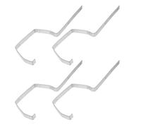 ELAYARD 4 Pièces Support Gouttière Robuste Fixation Invisible et Résistante Aux Intempéries pour Toit Améliore Efficacité Du Drainage et Protège les Murs et Fondations