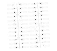 ELAYARD 48 Pièces Color Card Sample Magnetic Nail Color Display Tips For Skill Improvement Portable Nail Art Practice Board With Quick Replacement For DIY Manicure Studio Home Use