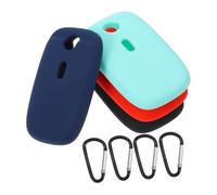 ELAYARD 4pièces Housses De Silicone pour Tracer Anti-Perte Compatible avec Tile Pro Résistance Aux Accessoires pour Clés Et Colliers De Chiens