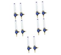 ELAYARD 5 Ensembles Débitmètre À Argon Et Dioxyde De Tube De Mesure De Flux Air Portable Régulateur De Flux Gaz Industriel Facile À Installer 2 Pièces * 5