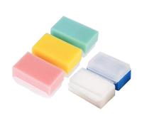 ELAYARD 5 pièces Brosse Sensorielle Tactile pour Garçon Fille Massage Corporel Éponge de Bain Douce Entraînement Toucher Portable