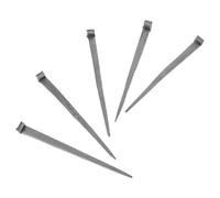 ELAYARD 5 Pièces Clous de Charpenterie Fer Forgé Résistants à Eau pour Bois et Modèles de Bateaux Petites Pointes Longues et Courbes pour Projets DIY de Construction de Canots et Planches