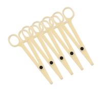 ELAYARD 5 pièces Pince Perçante pour Piercing Corps Forceps Ajustable Outil Professionnel Désinfecté pour Femmes et Hommes Usage Unique pour Langue Nez Lèvres et Sourcils