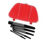 ELAYARD 5 pièces Set Extracteurs de Vis Cassées Acier Au Robuste et Ergonomique Kit Extracteur Goujon pour Mécanique et Bricolage Facile à Manipuler et Transporter