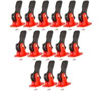 ELAYARD 50 pièces Kit de Système de Nivellement Carrelage Outil Réutilisable pour Pose Précise et Nivellement Rapide des Sols avec Réglage Manuel et Haute Résistance Compatible Pose