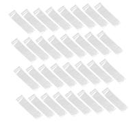 ELAYARD 500 pièces Sac Cellophane Transparent Long Auto Adhésif Sachets Clair Polyvalents pour Rangement Brosse à Dents Bijoux Crayons Protection Fiable et Pratique