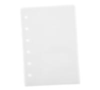 ELAYARD 52 pièces Scrapbook Inserts with Dividers PVC Protective Card Sheets for Binder Photo Album Refill Pages for Office and Home Organization