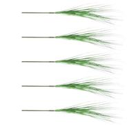 ELAYARD 5pcs Plantes Artificielles Imitant L'oignon en Plastique Vert, Décoration Jardin Étanche Couleur Vive pour Courtyard et Arrangements Floraux DIY