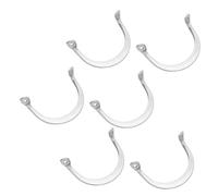 ELAYARD 6 Pièces Poêle inox poignée latérale de remplacement oreilles de pot en acier inoxydable poignées de rechange pour ustensiles de cuisine