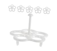 ELAYARD 6 pièces Support Œufs Coque Inoxydable pour Cuiseur Vapeur Rack de Cuisson Compact et Résistant à Haute Température Accessoire Multifonction pour Œufs Vapeur Petits Pains et