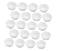ELAYARD 600 pièces Caissettes Pâtisserie Blanches Anti-graisse Moules Papier Résistants Haute Température pour Cupcakes Muffins et Biscuits pour Fêtes Anniversaire et Mariages