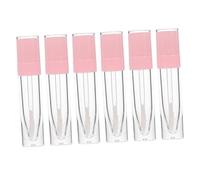 ELAYARD 6pièces Tubes à Lèvres Récipients Réutilisables Pour Gloss à Lèvres Flacons De Voyage