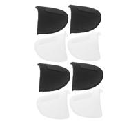 ELAYARD 8pièces Épaulières Amovibles Mousse Coussinets Antidérapants Pour Vêtements Féminins Réutilisables Et Confortables Pour Couture Et Tailoring