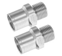 ELAYARD Adaptateur de Pédale Vélo Acier Inoxydable à Extendeur de Filetage pour Manivelle Accessoire Compatible VTT et Route Conversion Pédale Crank Robuste