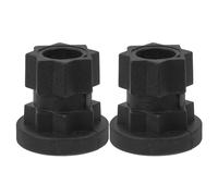 ELAYARD Adaptateur de Rail en Plastique Noir pour Kayak Kit de Conversion 2 Pièces Support de Fixation pour Caméra D’Action et Porte- à Pêche Accessoires pour Bateaux et Kayaks