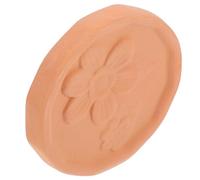 ELAYARD Adoucisseur de Sucre Terre Cuite Réutilisable Forme de Fleur Disque Assouplissant pour Conserve Alimentaire Gardien de Cassonade Pratique pour Cuisine et Boulangerie