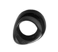 ELAYARD Anneau de Massage Corne de Bœuf Naturel pour Pédicure Outil de Réflexologie Sûr et Massage Plantaire Relaxant pour Hommes Soin Domicile