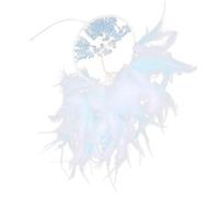ELAYARD Attrape-Rêves Mural Fait Main Cristal Plumage Artificielles et Arbre de Vie Décoration Suspendue Intérieure pour Chambre et Salon Pendentif Décoratif Polyvalent pour Maison et
